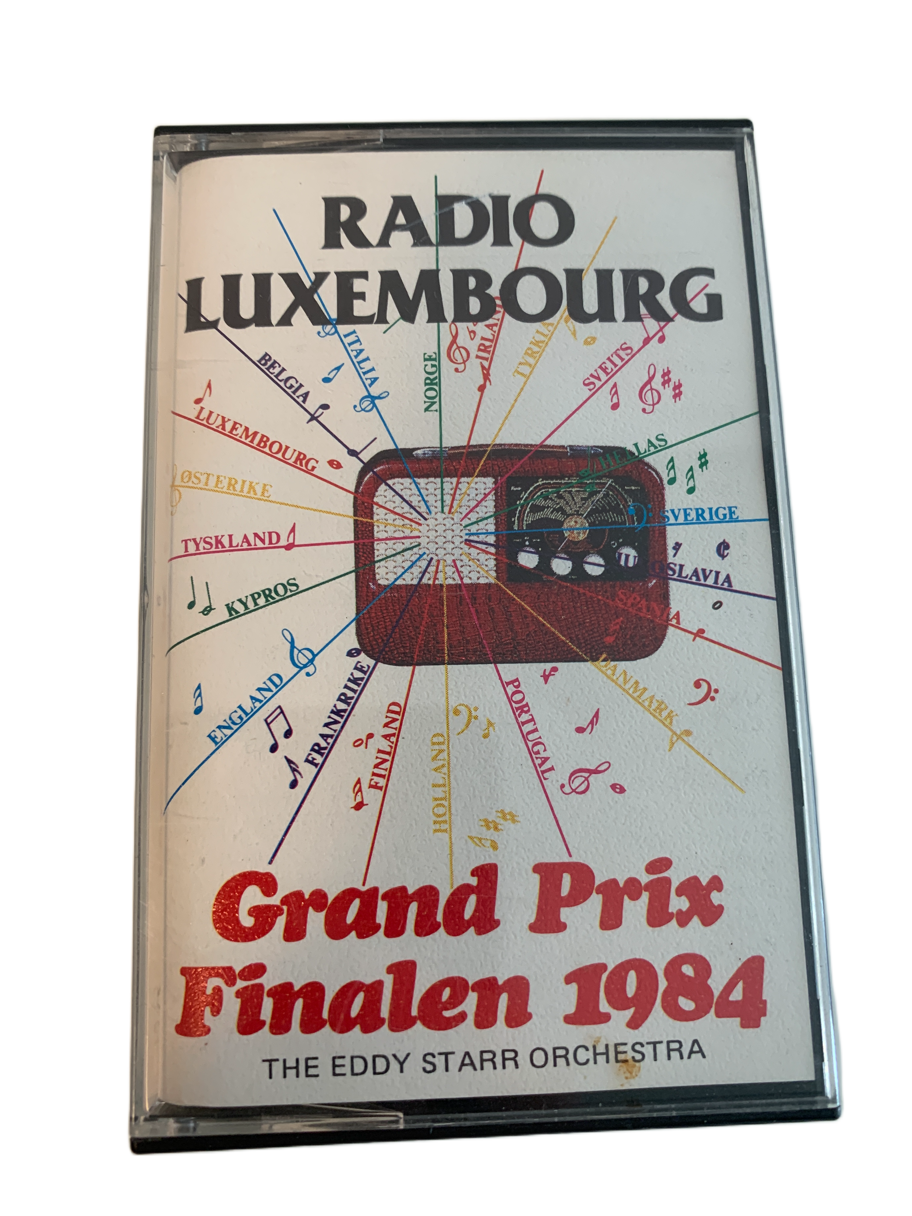 Radio Luxembourg – Grand Prix Finalen 1984. Kassett.