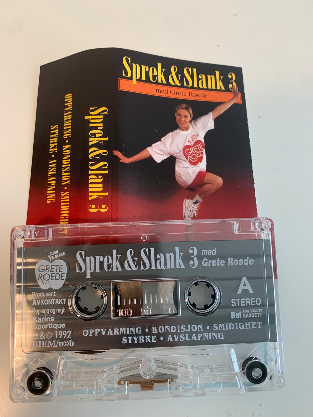 Sprek & Slank 3 – med Grete Roede. Kassett.