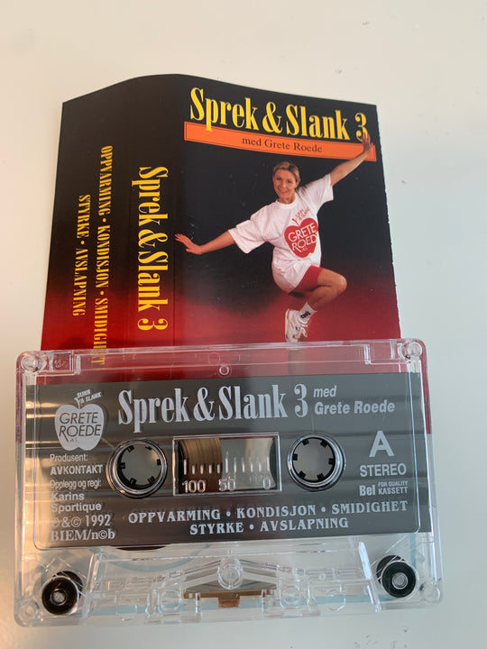 Sprek & Slank 3 – med Grete Roede. Kassett.