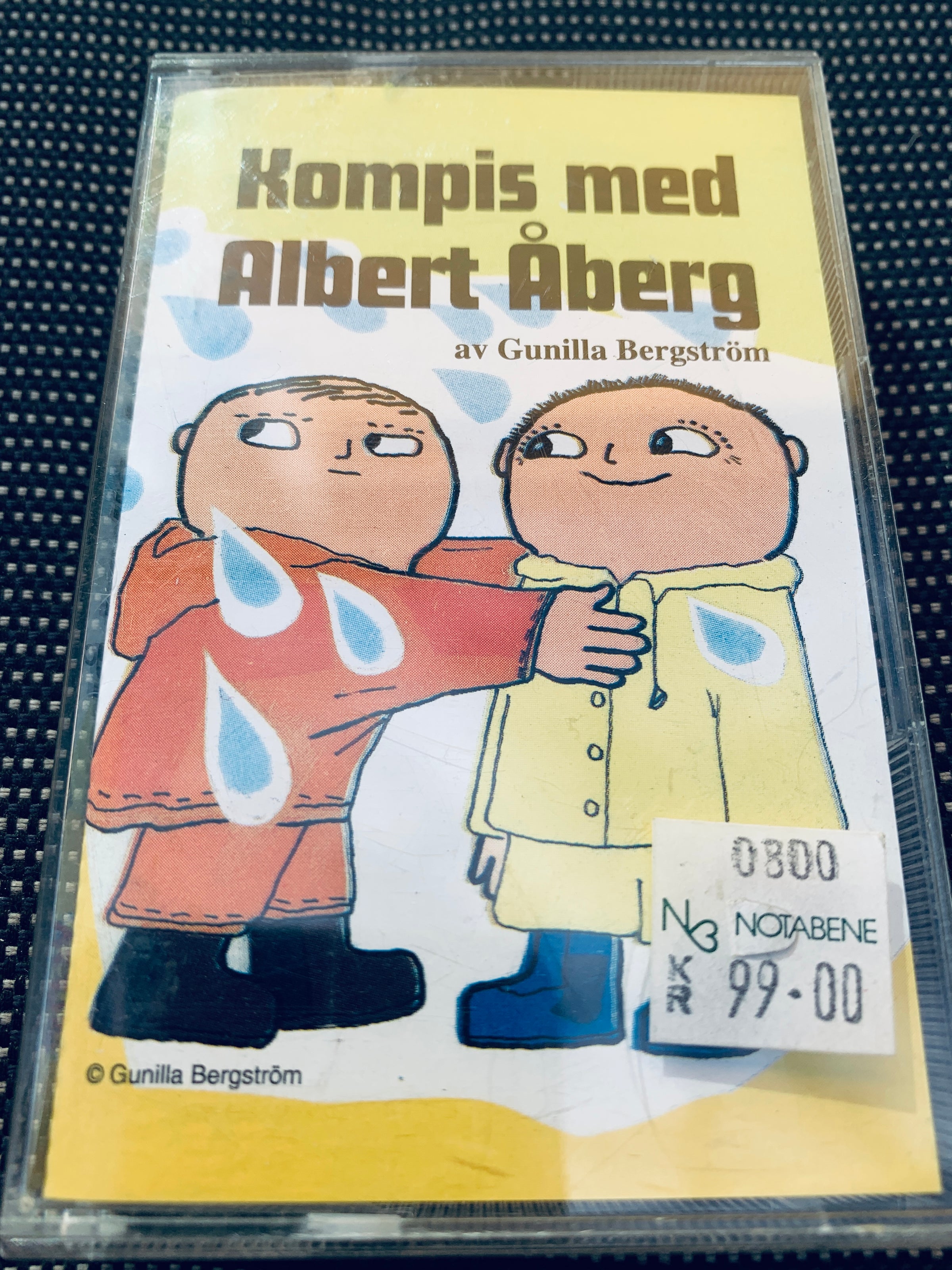 Kompis med Albert Åberg – Gunilla Bergström. Kassett.