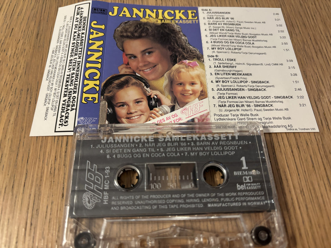 Jannicke – Samlekassett. Kassett.