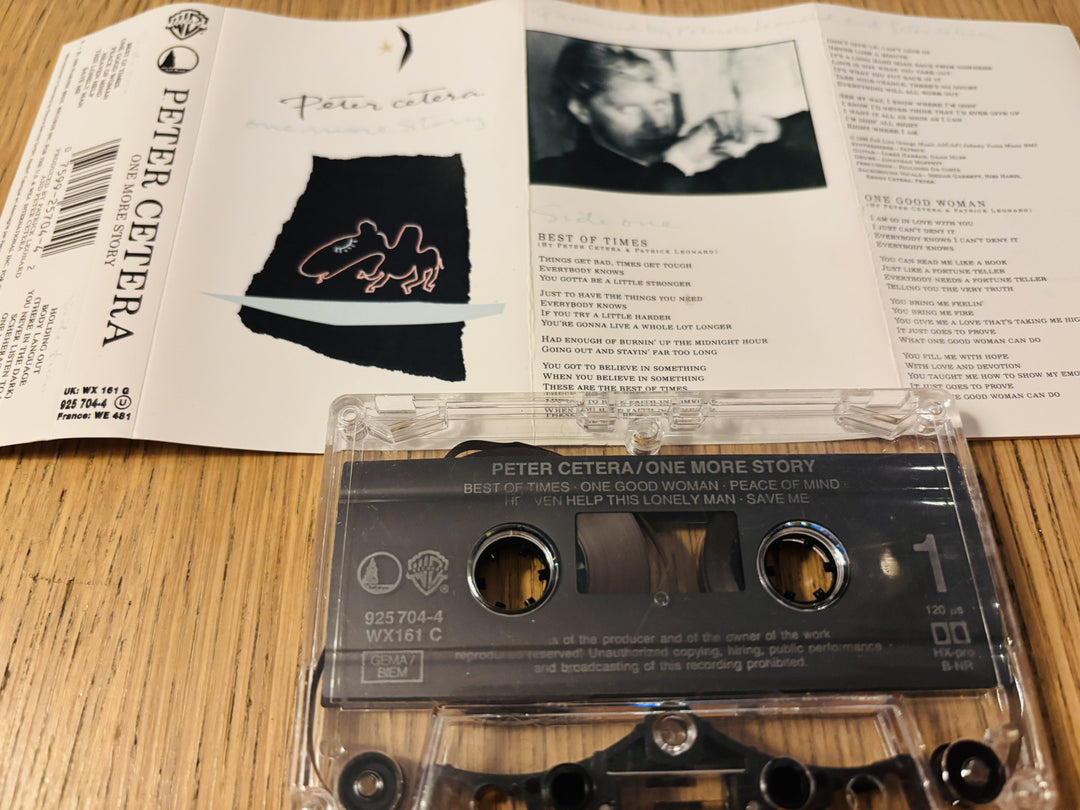 Peter Cetera – One More Story. Kassett.