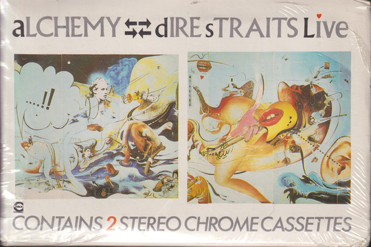 Dire Straits – Alchemy (Live). Kassett. Ny i plast!