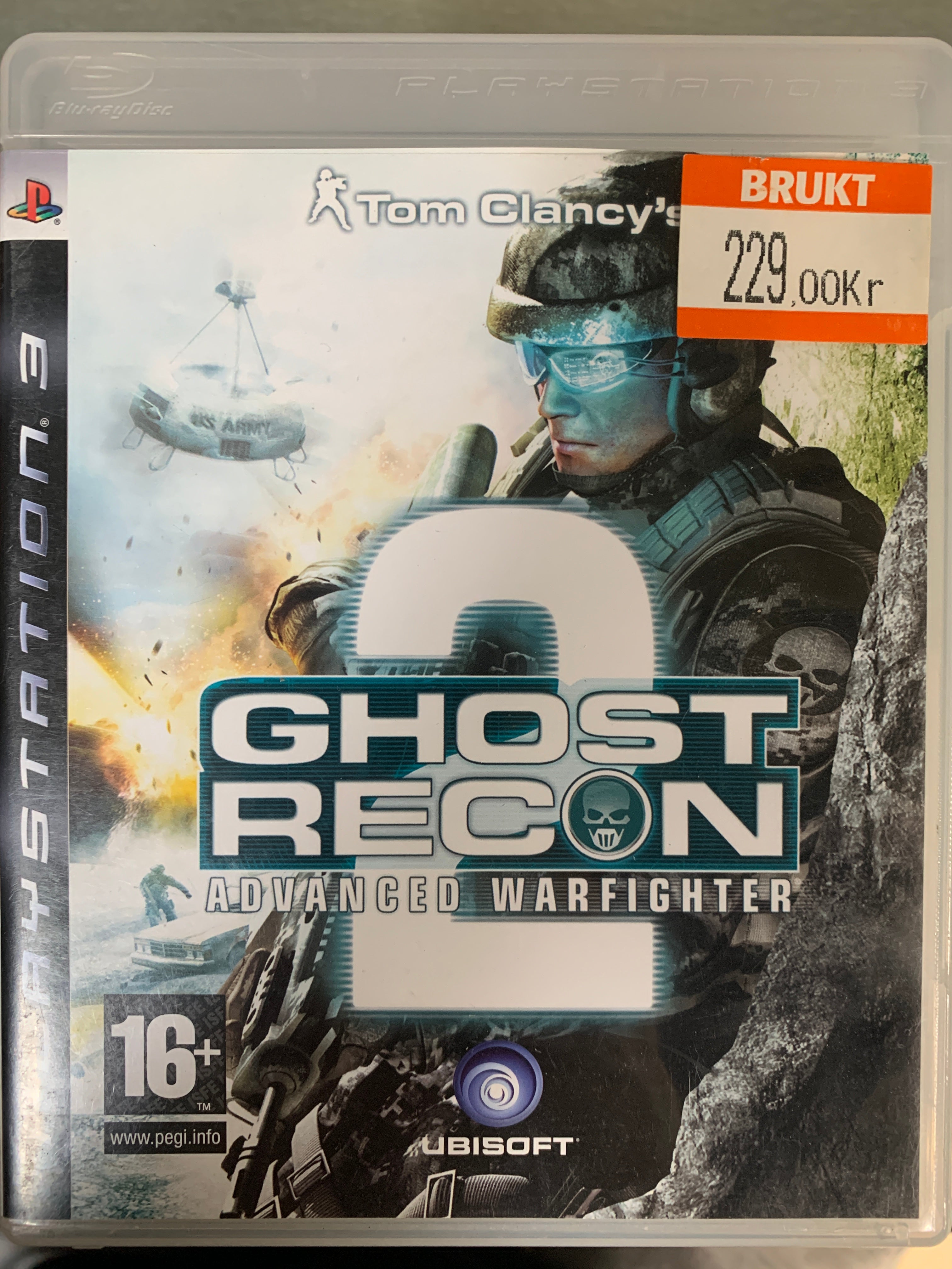 Tom Clancy's Ghost Recon Advanced Warfighter 2. PS3.