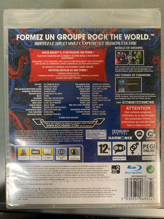 Rock Band 2. PS3.