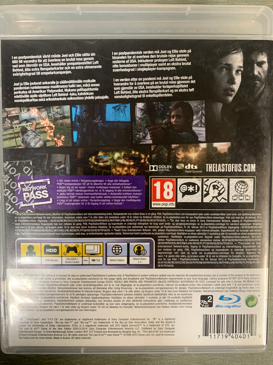 The Last of Us: Game of the Year Edition. PS3