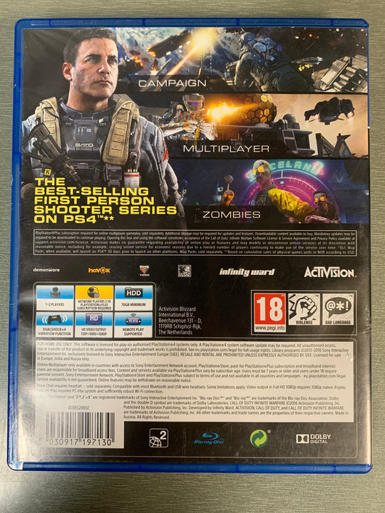 Call of Duty: Infinite Warfare. PS4.