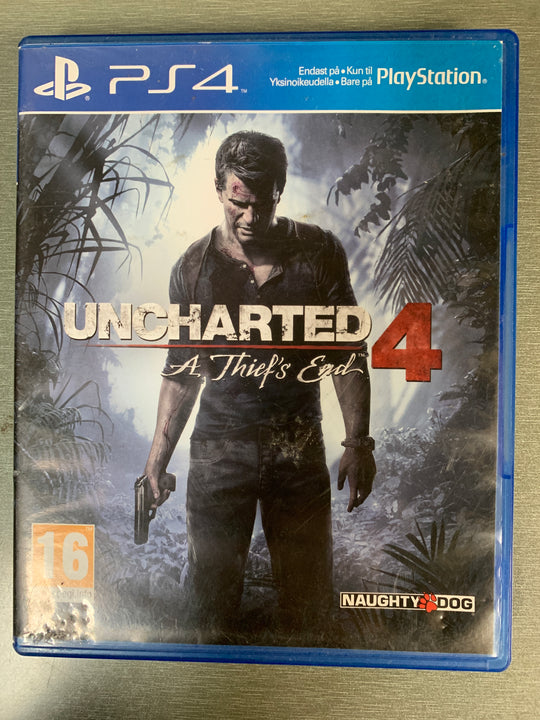 Uncharted 4: A Thief’s End. PS4.