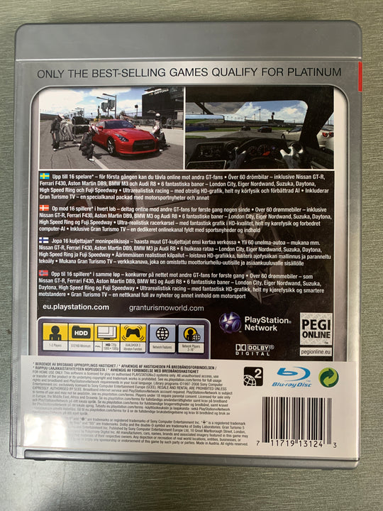 Gran Turismo 5 Prologue. PS3.