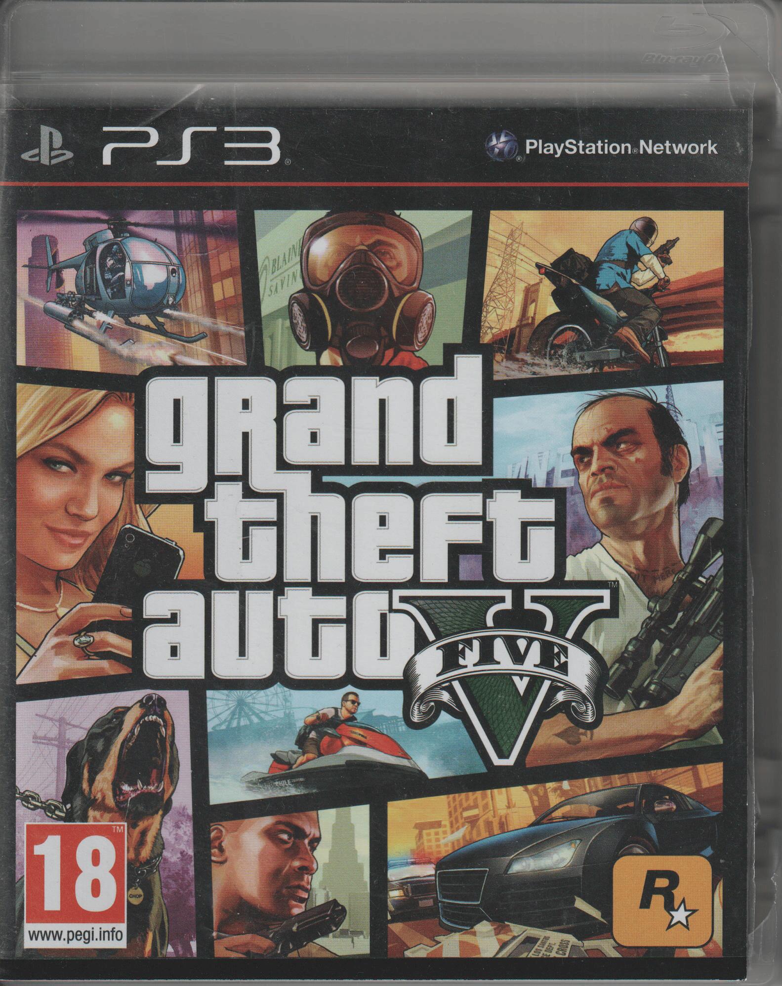 Grand Theft Auto V. PS3.