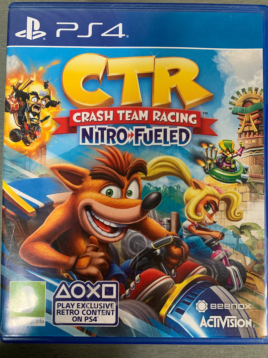 Crash Team Racing Nitro-Fueled. PS4.