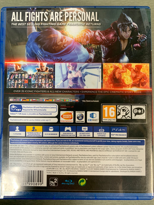 Tekken 7. PS4.