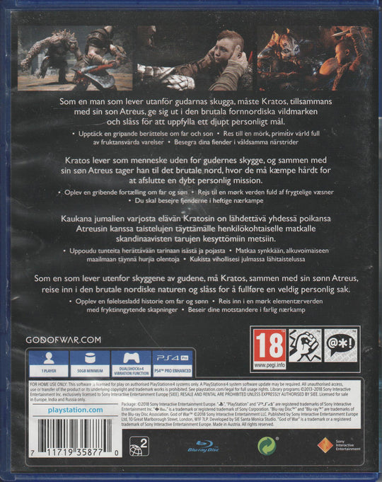God of War. PS4.