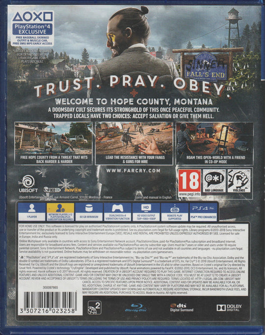 Far Cry 5. PS4