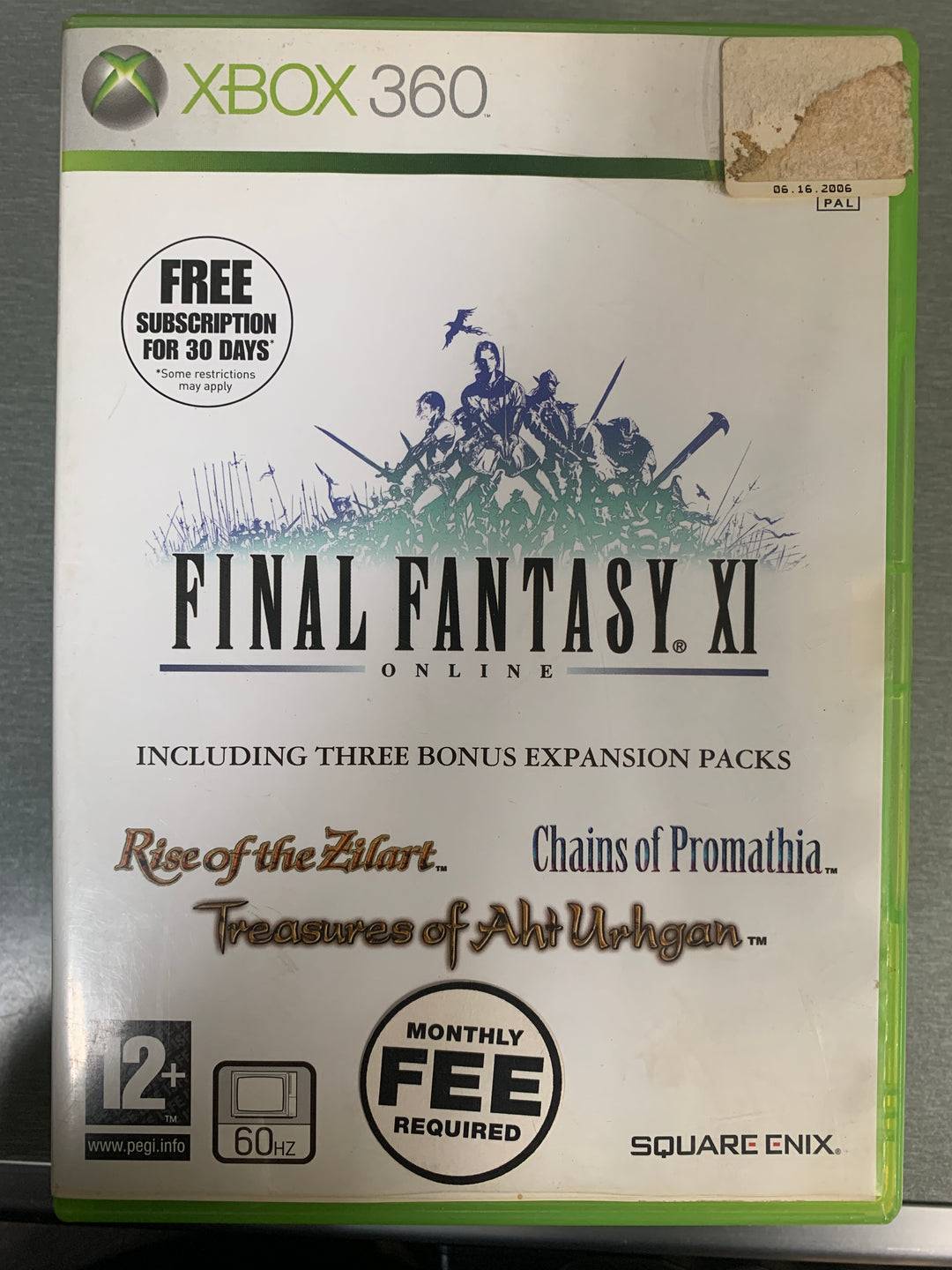 Final Fantasy XI Online. XBOX.