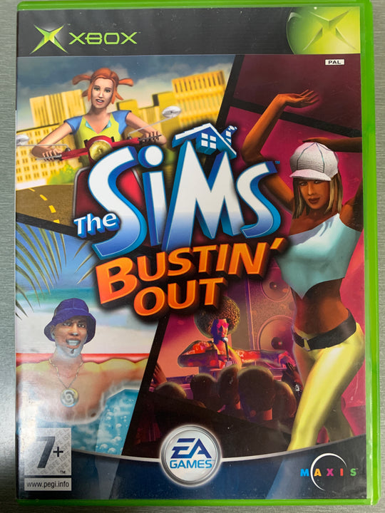 The Sims Bustin’ Out. XBOX.