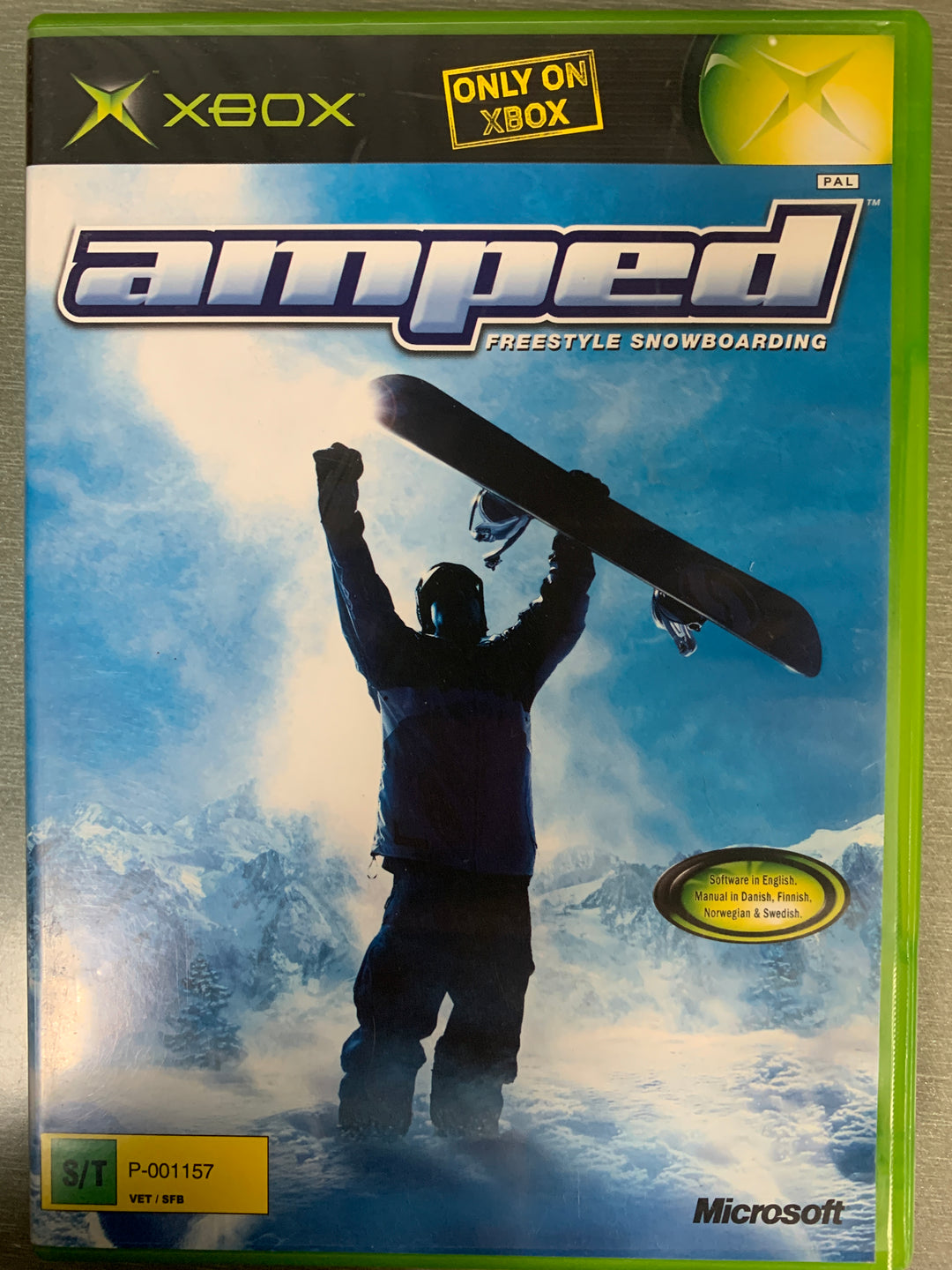 Amped: Freestyle Snowboarding. XBOX.