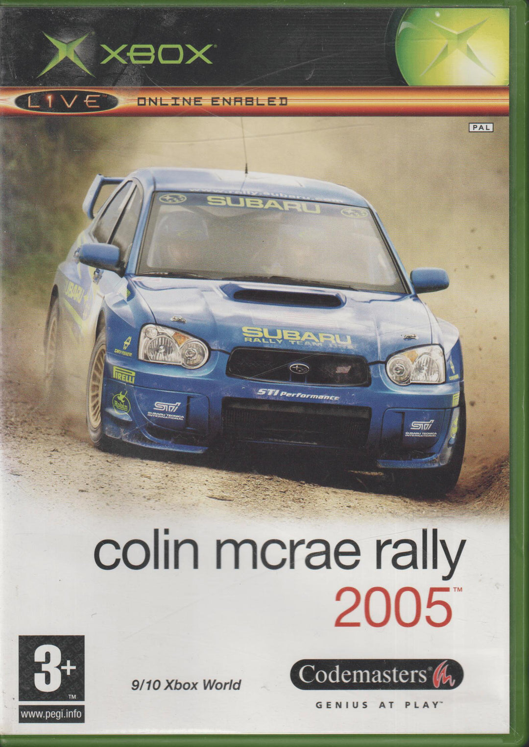 Colin McRae Rally 2005. XBOX.