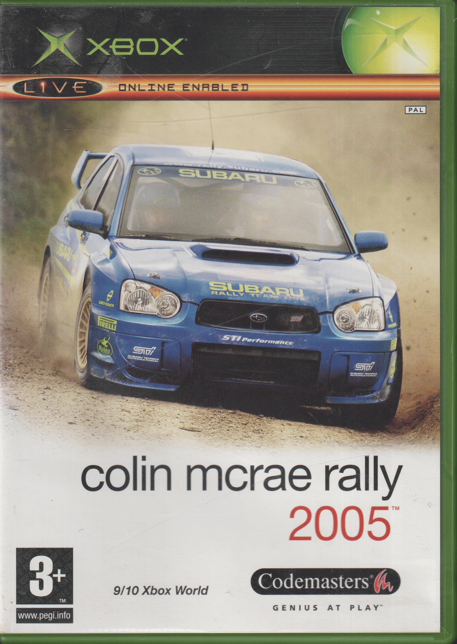 Colin McRae Rally 2005. XBOX.