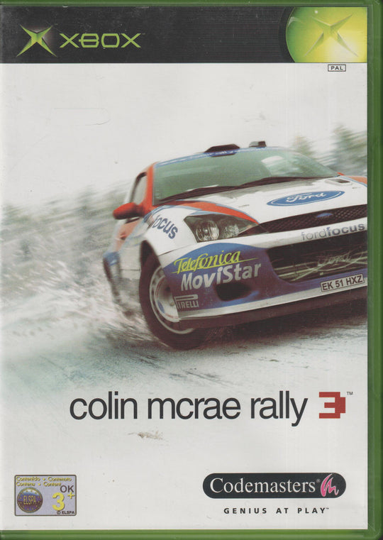 Colin McRae Rally 3. XBOX.
