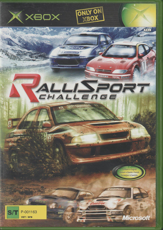 RalliSport Challenge. XBOX.
