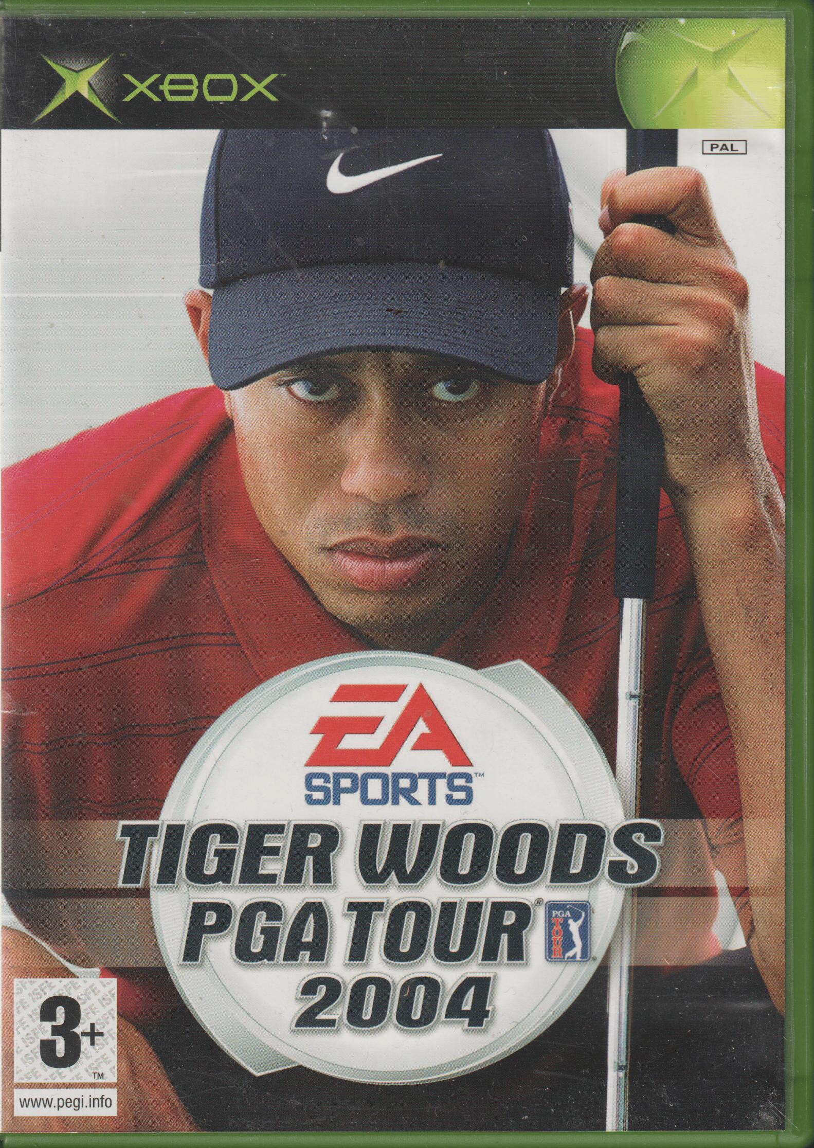 Tiger Woods PGA Tour 2004. XBOX.