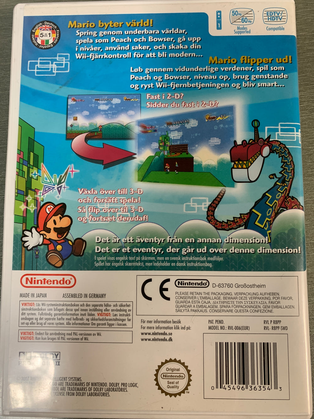 Super Paper Mario. Wii.