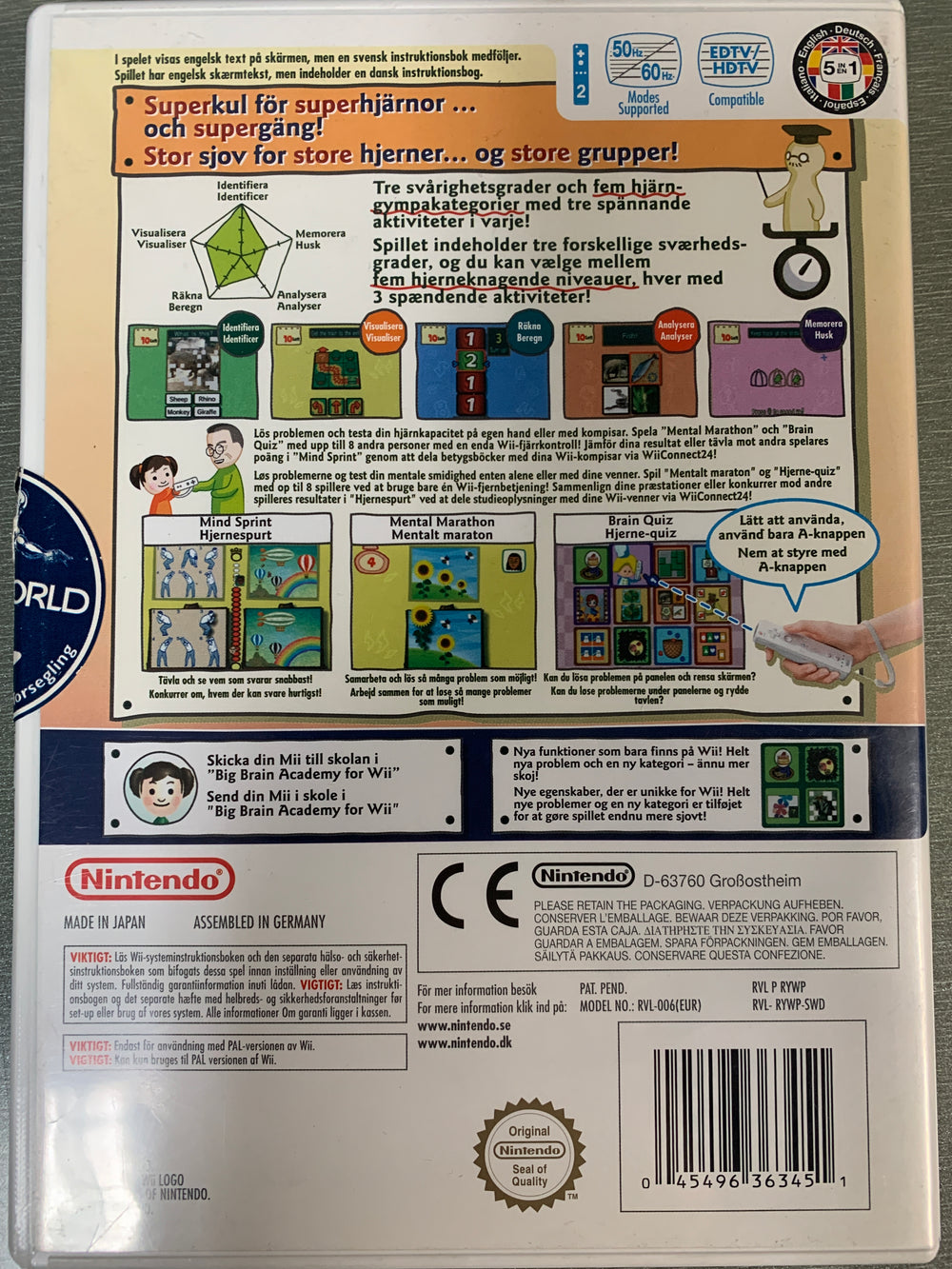 Big Brain Academy for Wii. Wii..