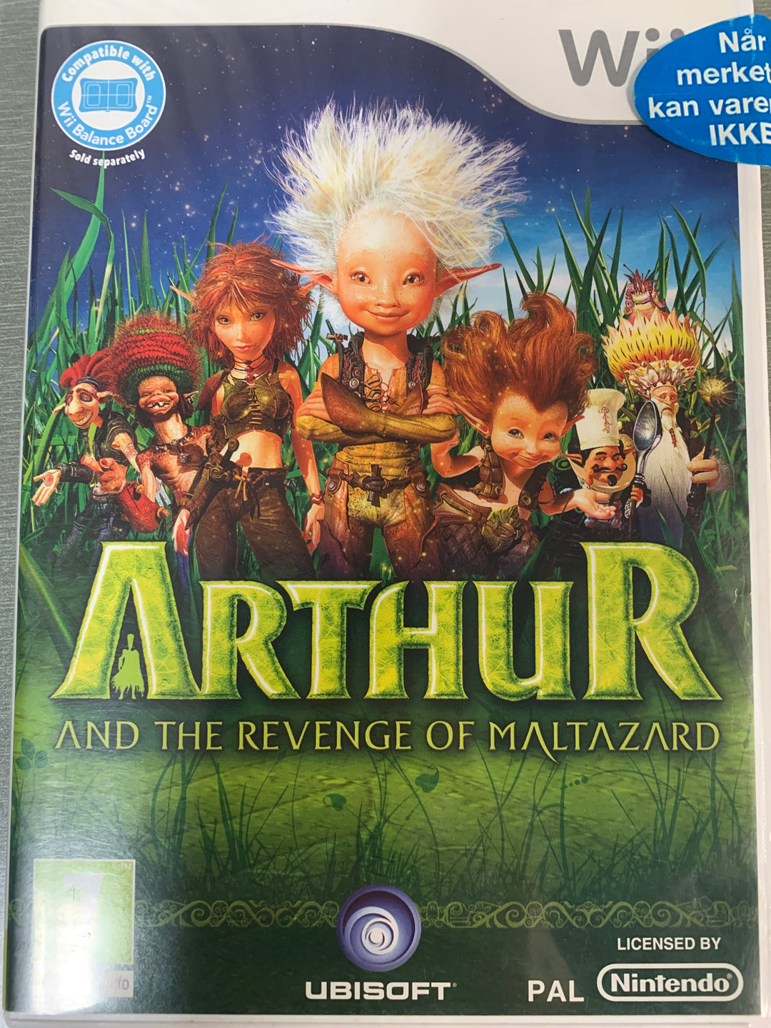 Arthur and the Revenge of Maltazard. Wii.