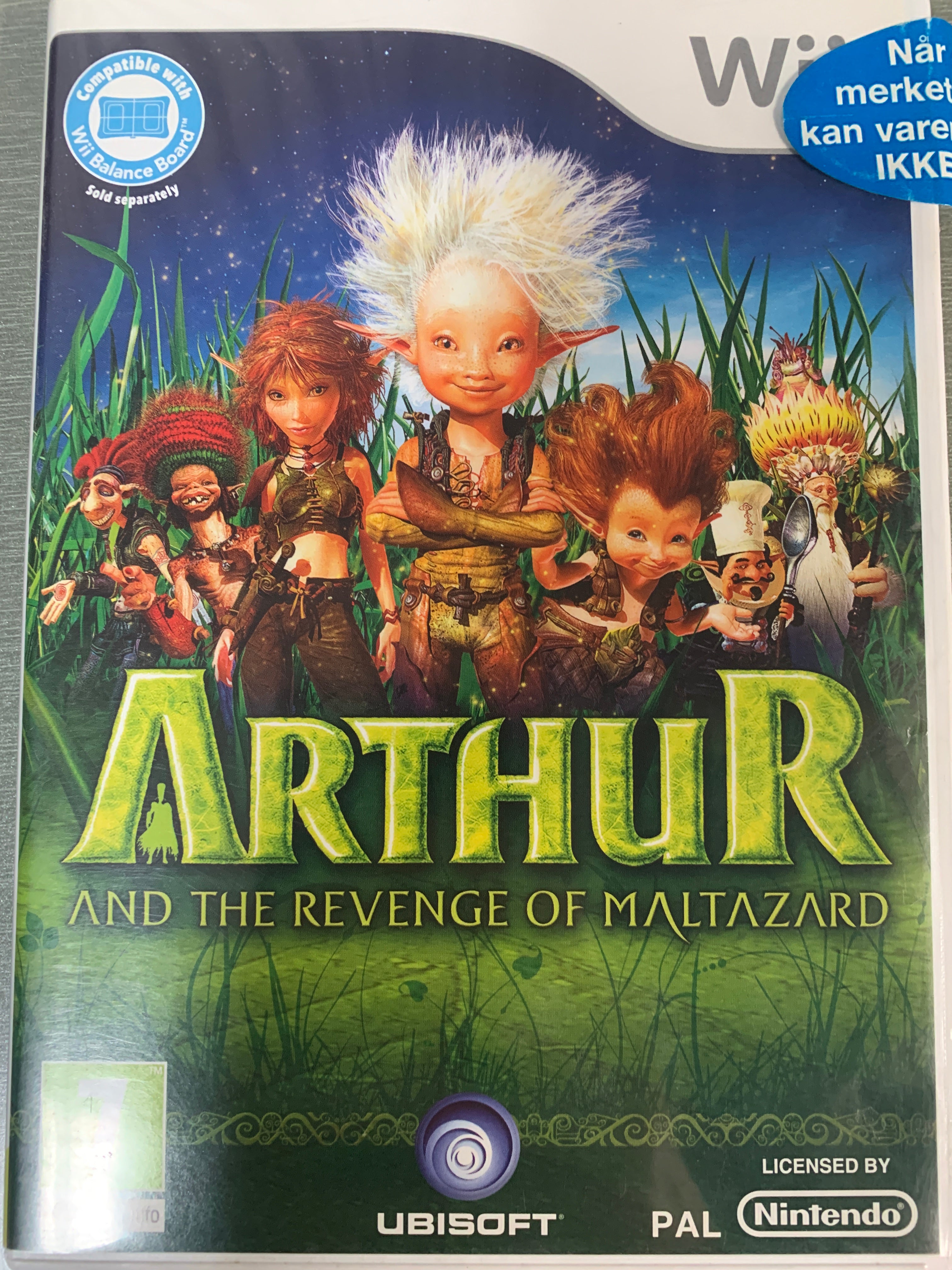 Arthur and the Revenge of Maltazard. Wii.