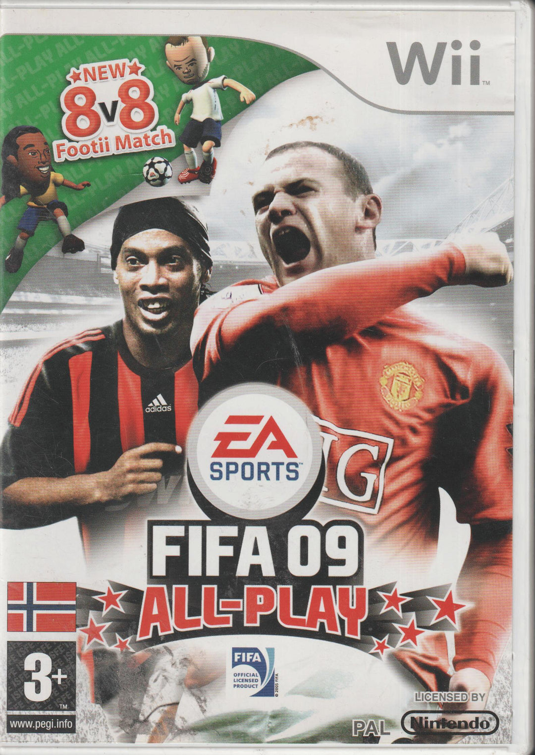 FIFA 09 All-Play. Wii.