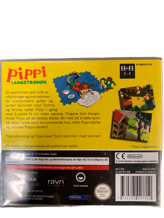 Pippi Langstrømpe. Nintendo DS.