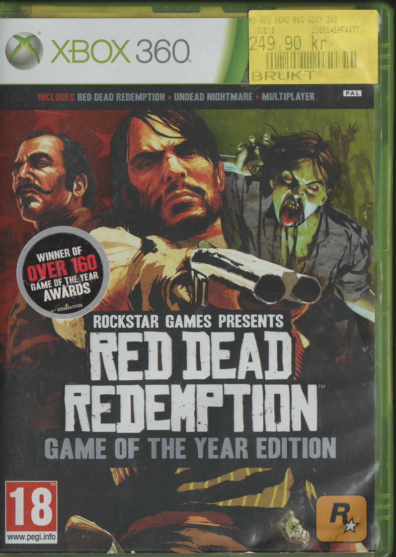 Red Dead Redemption: Game of the Year Edition. Xbox 360.
