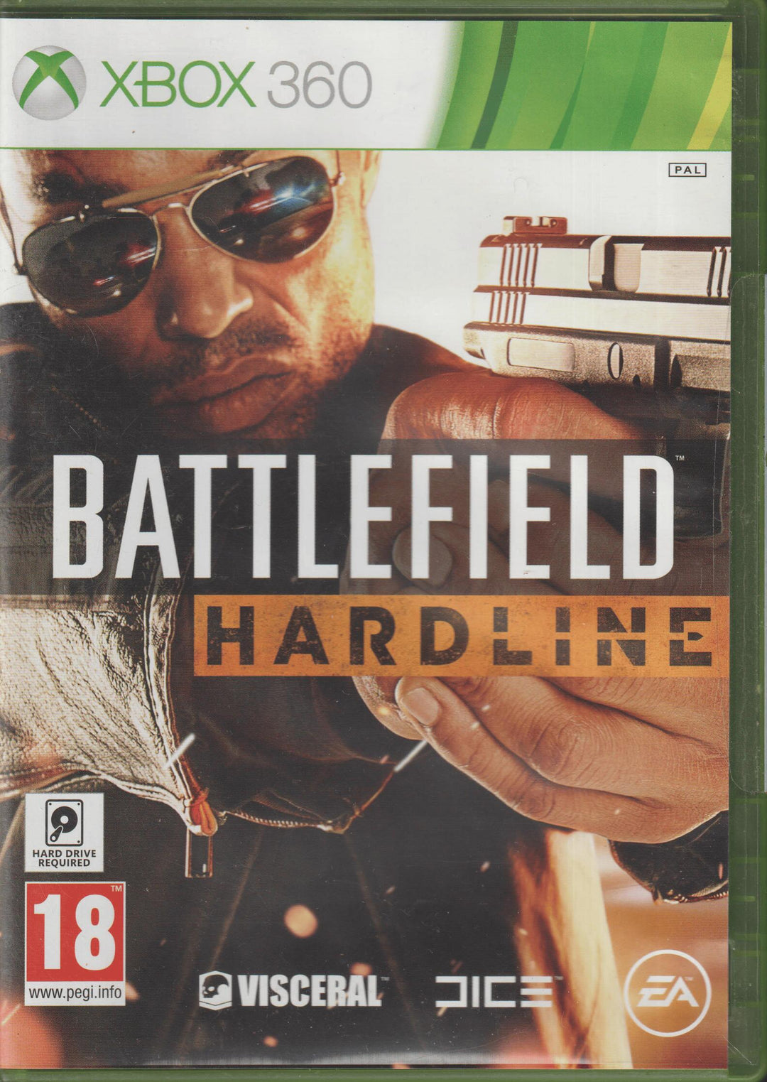 Battlefield Hardline. Xbox 360.