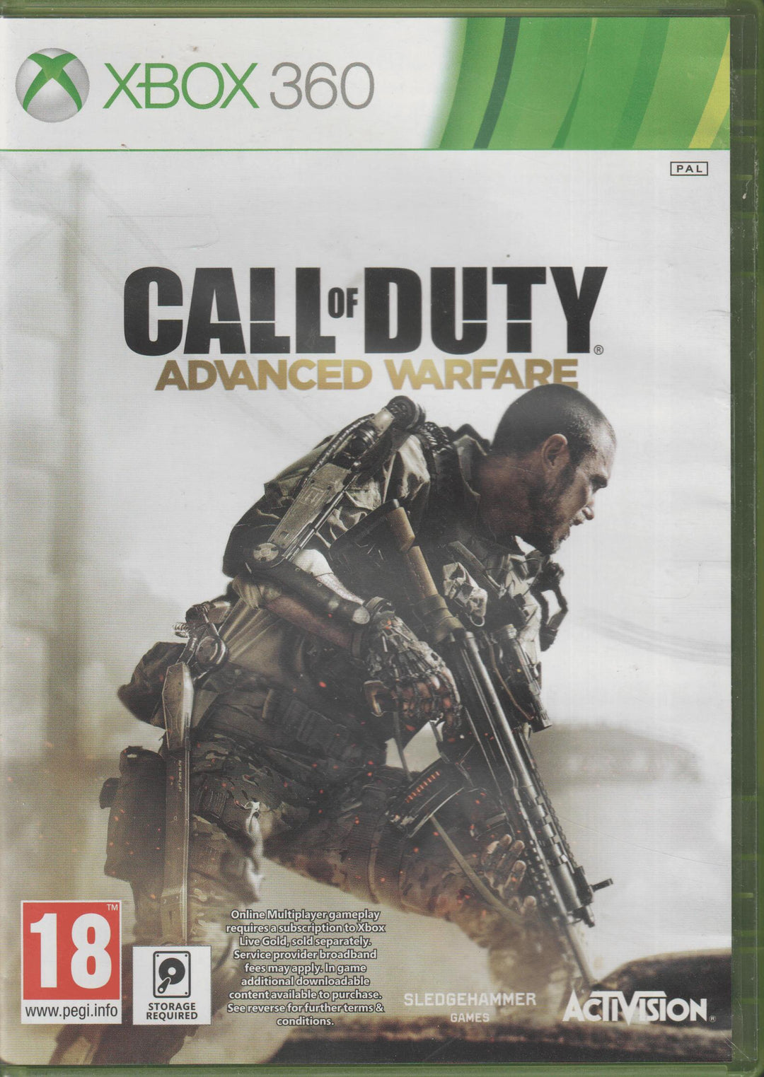 Call of Duty: Advanced Warfare. Xbox 360.