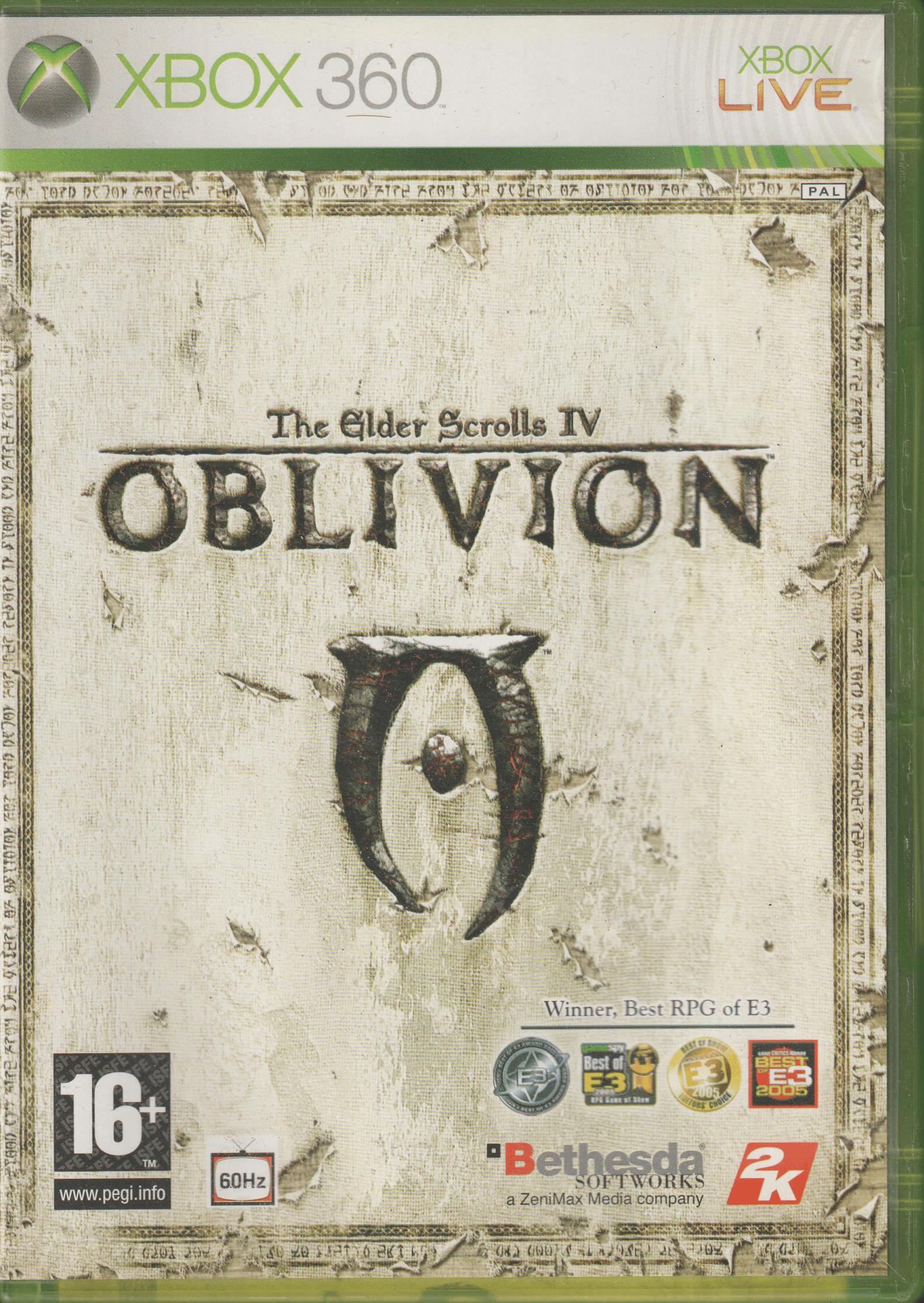 The Elder Scrolls IV: Oblivion. Xbox 360.
