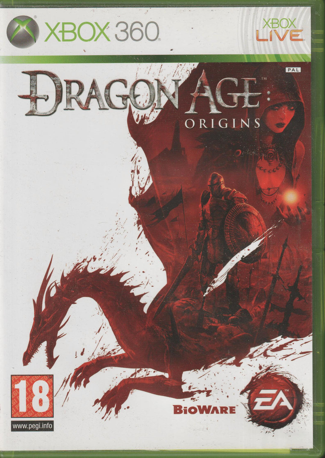 Dragon Age: Origins. Xbox 360.