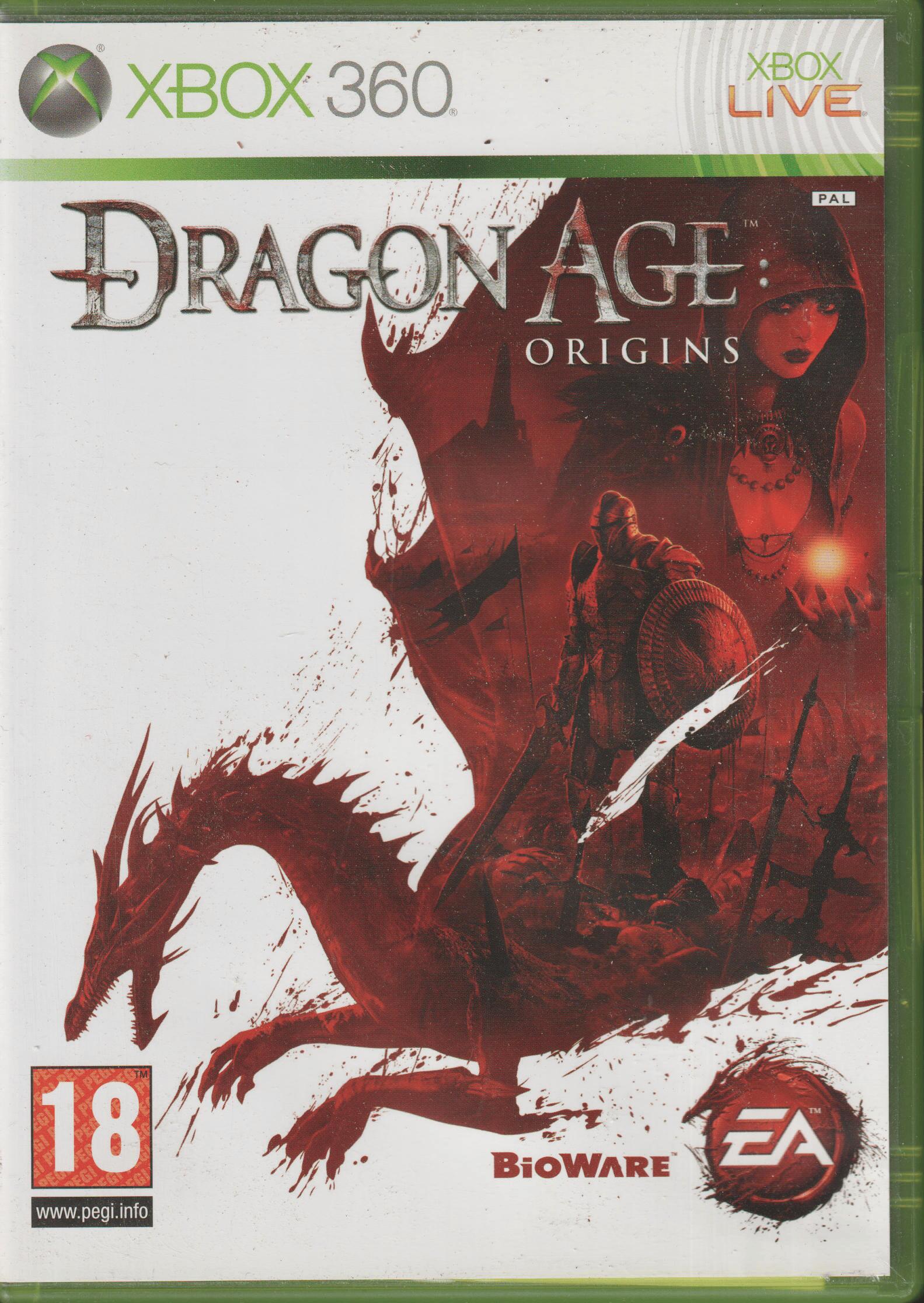 Dragon Age: Origins. Xbox 360.