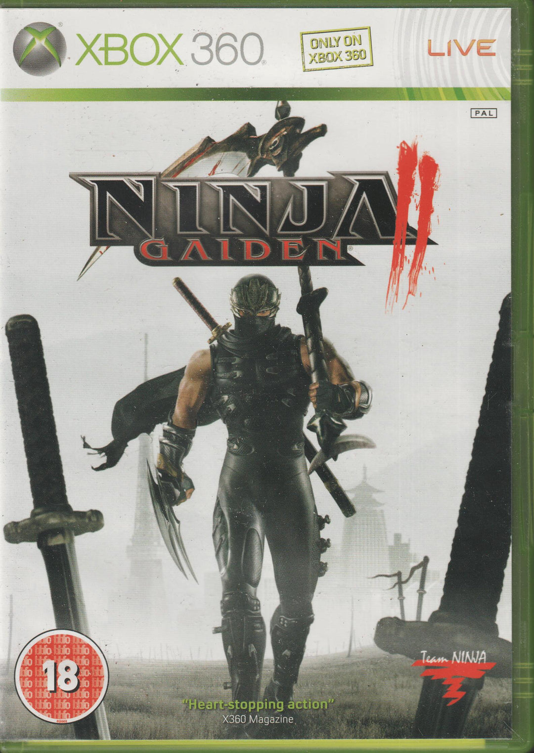 Ninja Gaiden II. Xbox 360.
