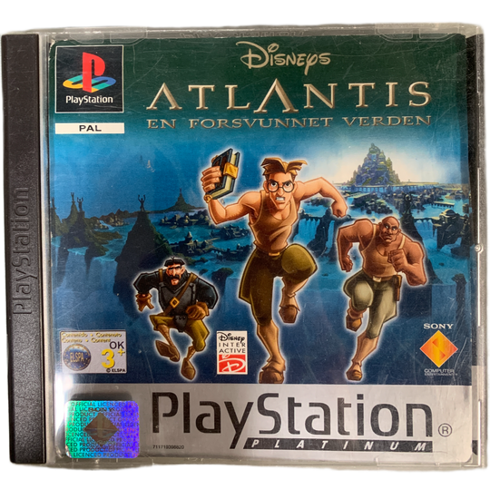 Disneys Atlantis: En Forsvunnet Verden. PS1.