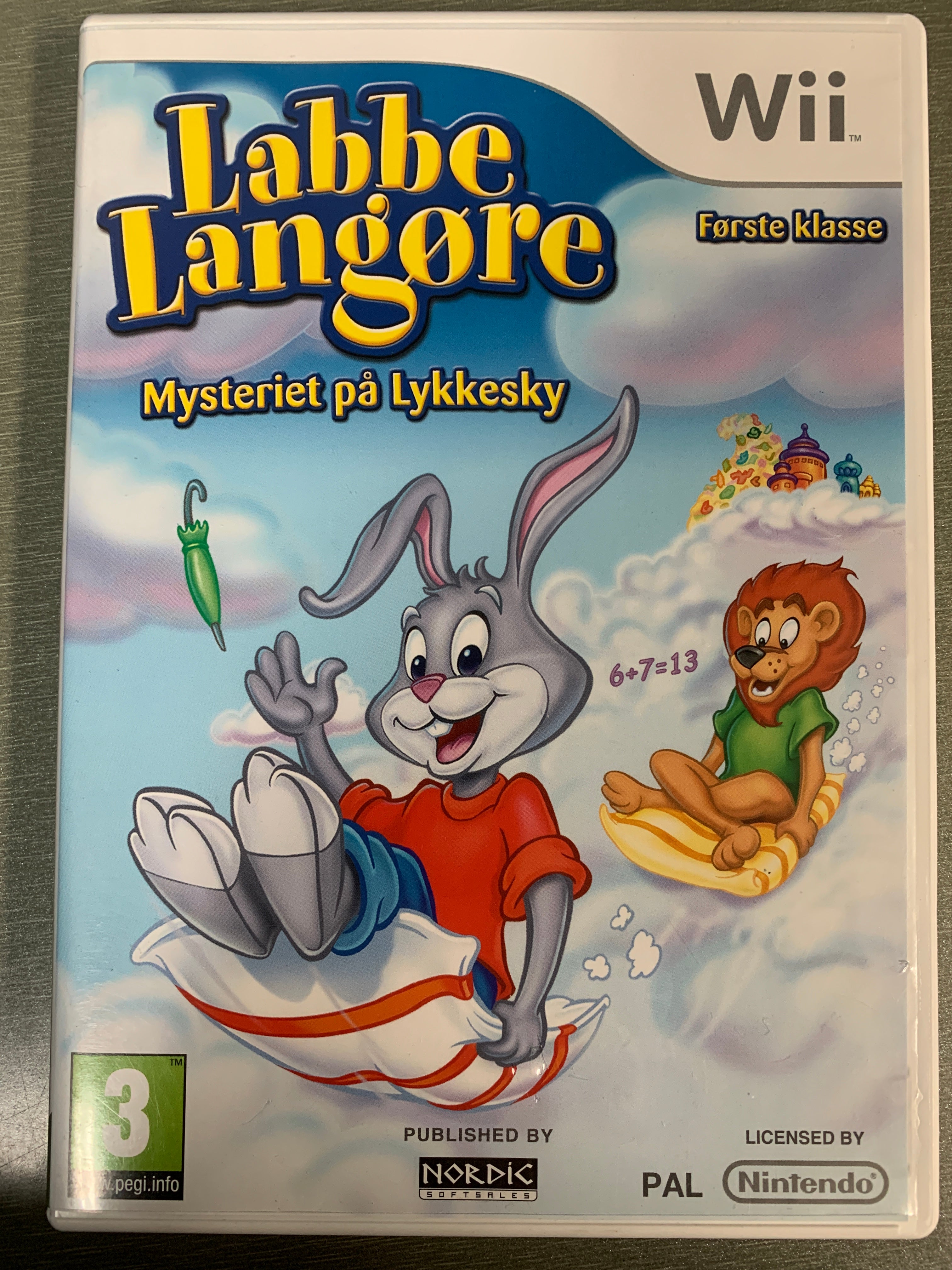 Labbe Langøre: Mysteriet på Lykkesky. Wii