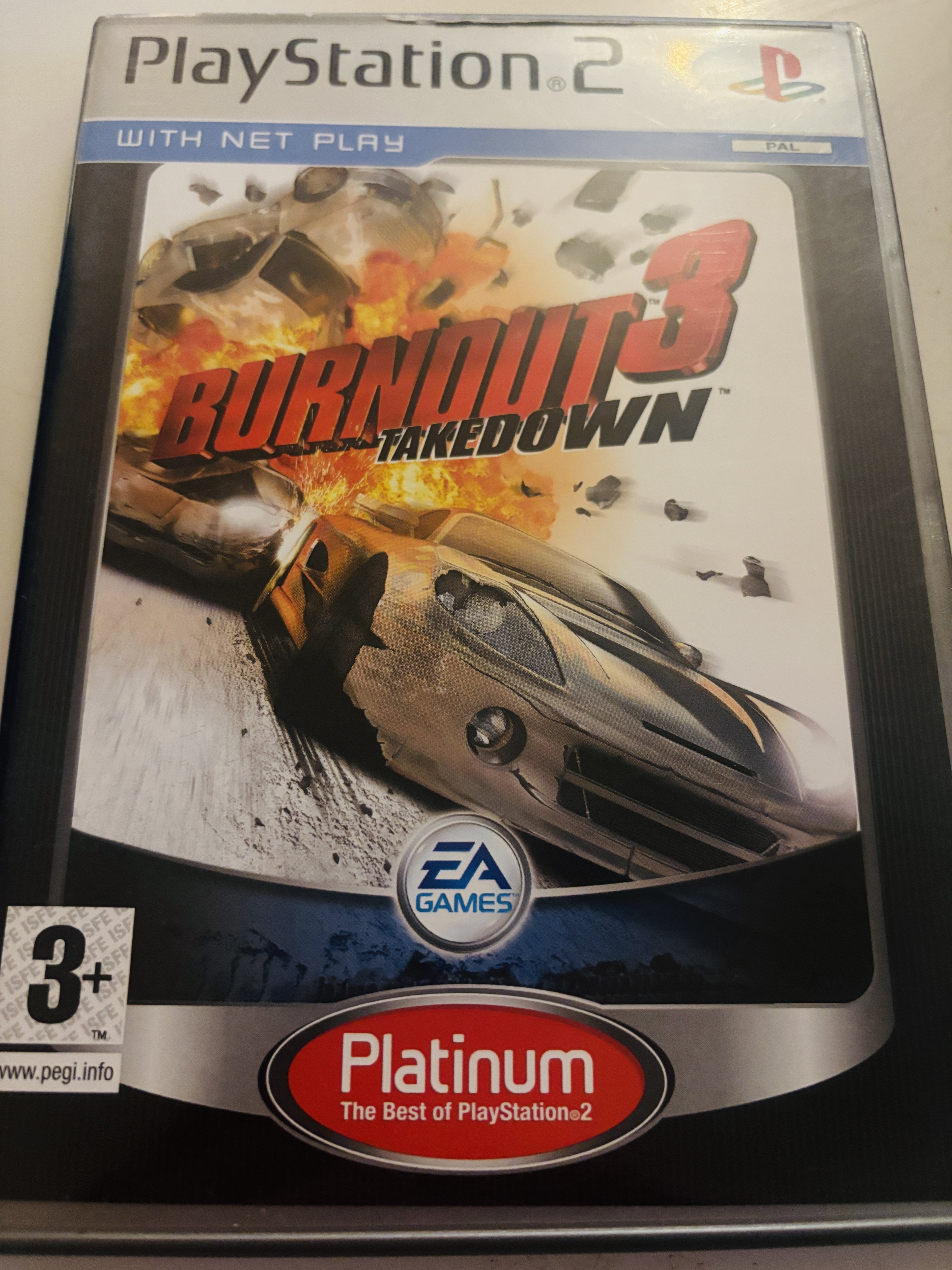 Burnout 3: Takedown (Platinium). PS2