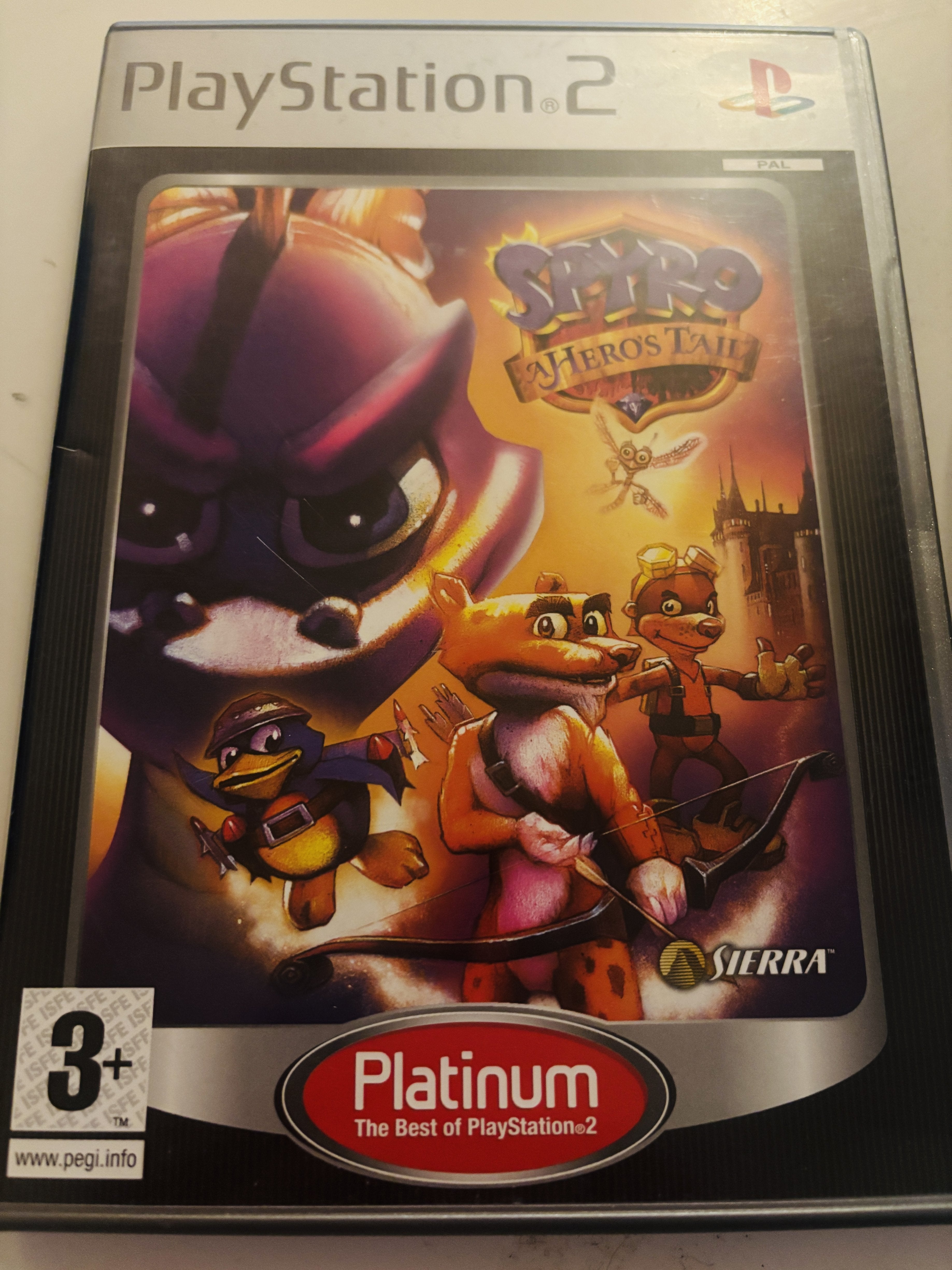 Spyro: A Hero's Tai (Platinium)l. PS2