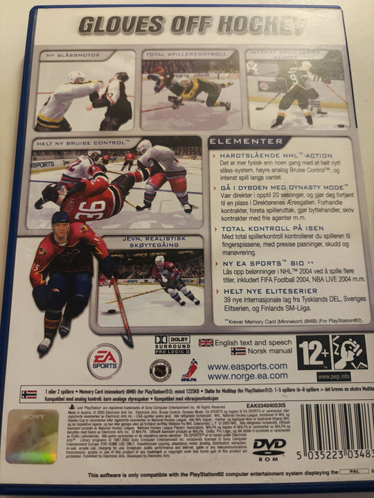 NHL 2004. PS2