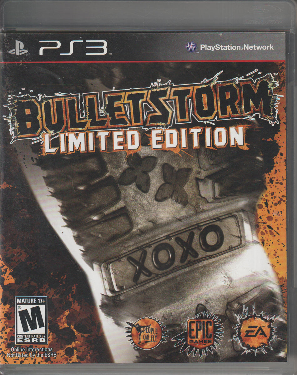 Bulletstorm Limited Edition. PS3