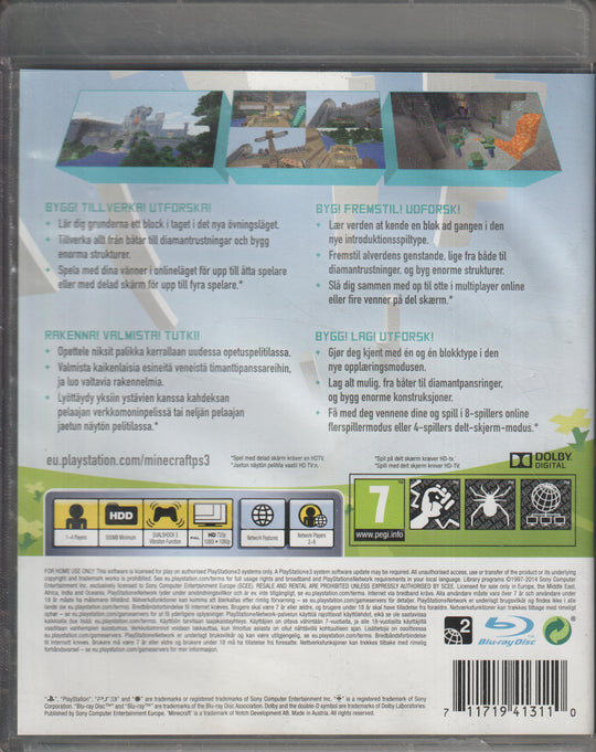 Minecraft. PS3