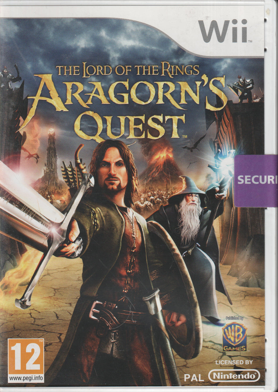 The Lord of the Rings: Aragorn's Quest. Wii. Ny i plast!