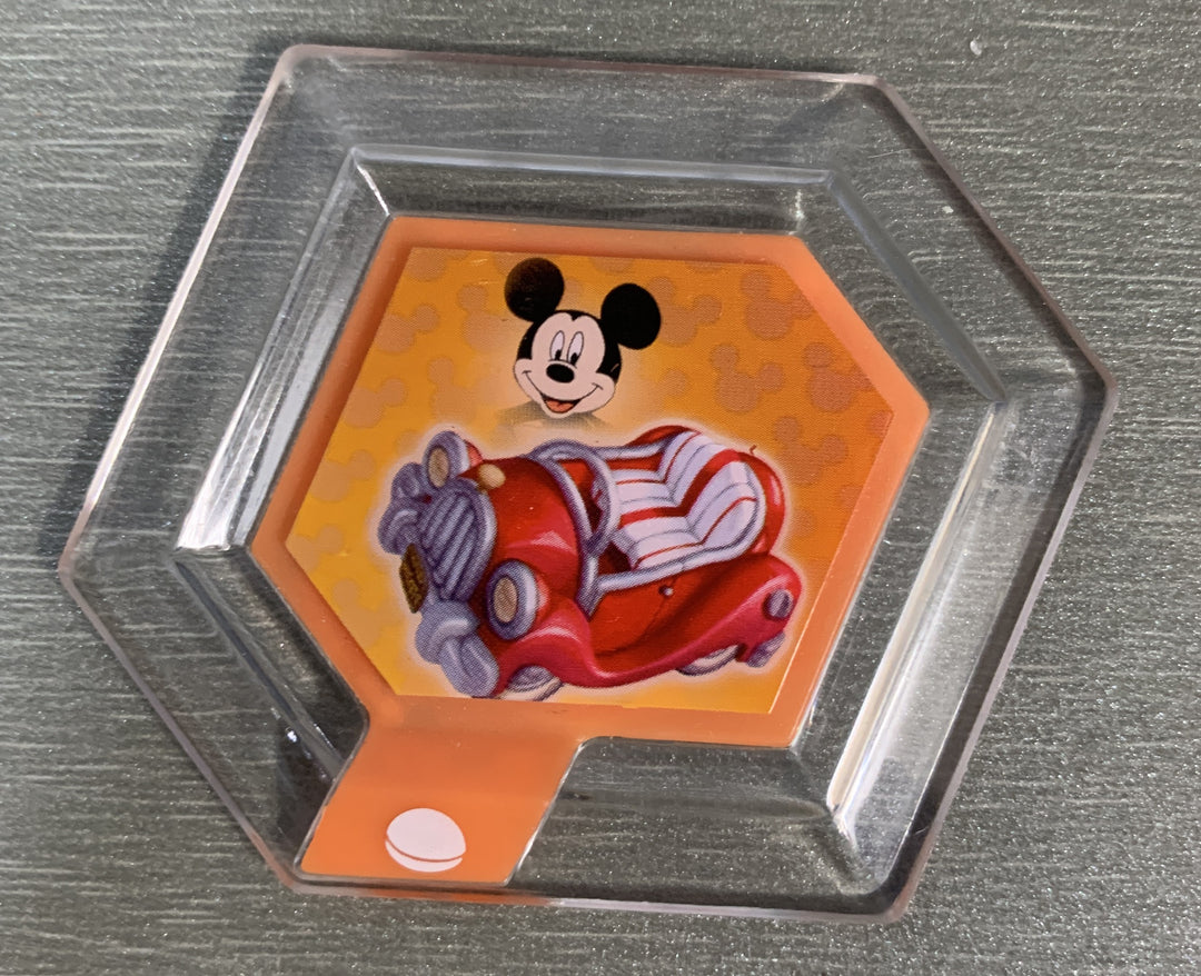 Mickey's Jalopy Power Disc. Nintendo Wii Infinity.