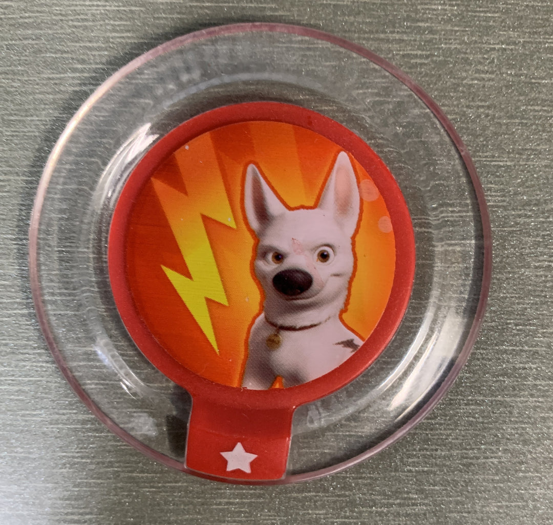 Bolt's Supercharger Power Disc. Nintendo Wii Infinity.