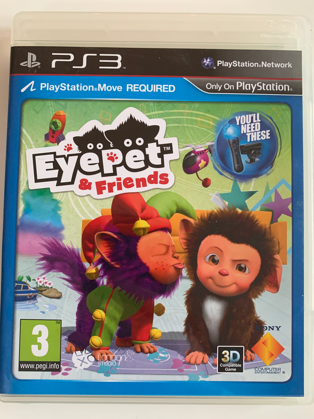 EyePet & Friends. PS3.